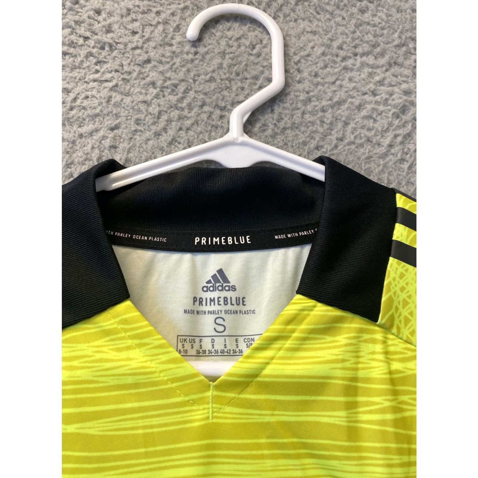 Adidas Adidas Goal Keeper Jersey S Men's Football Soccer Sport T-Shirts/ 39-72 Size US S / EU 44-46 / 1 - 5 Thumbnail