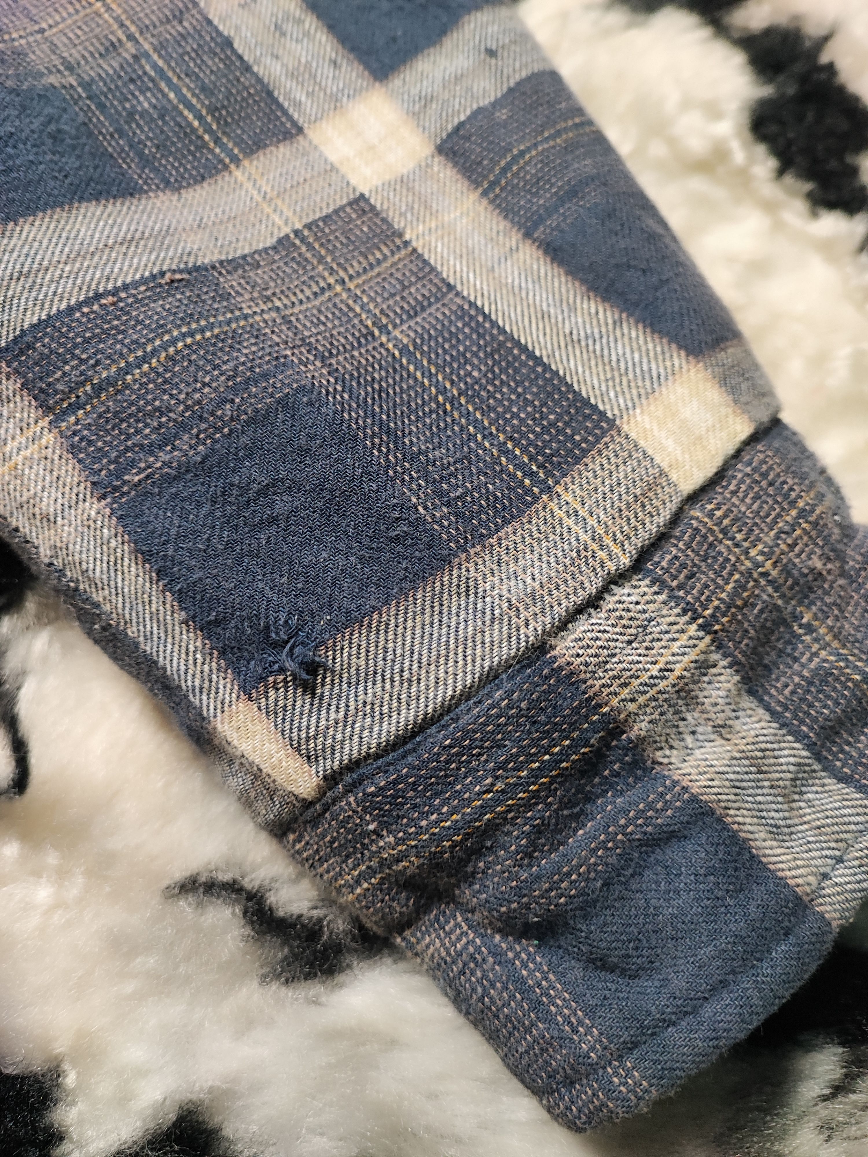 Dickies Vintage Dickies Flannel Hoodie Size US L / EU 52-54 / 3 - 6 Thumbnail