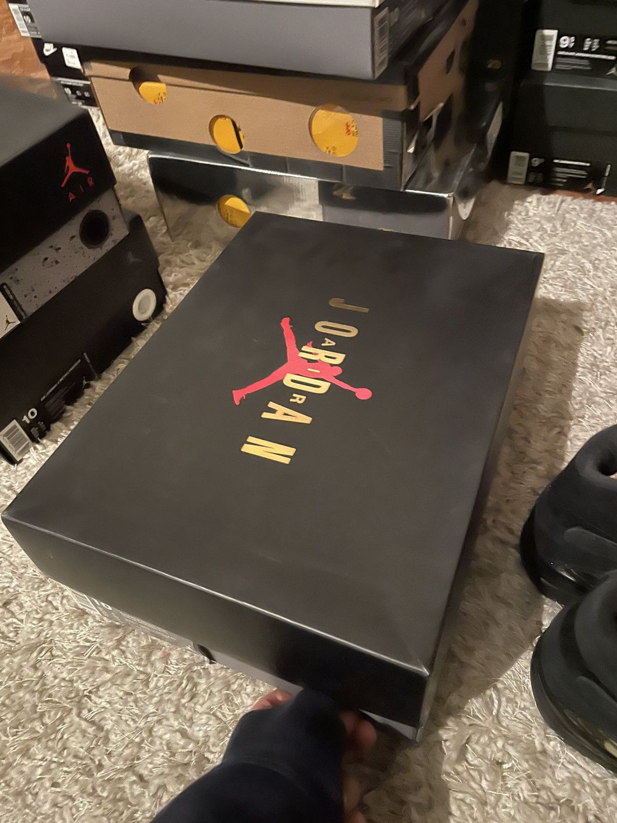 Jordan Brand Jordan 8 OVO Black Size US 10 / EU 43 - 10 Thumbnail