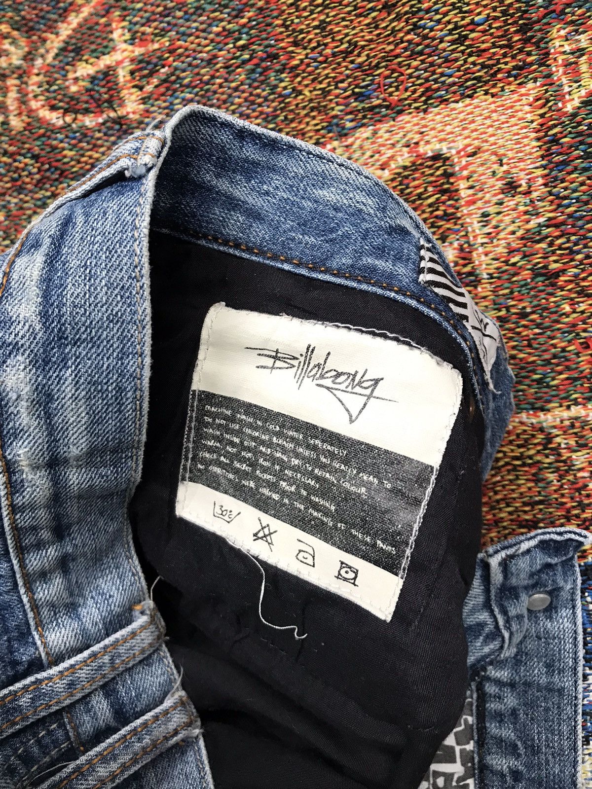 Billabong Vintage billabong baggy denim Size US 34 / EU 50 - 14 Thumbnail