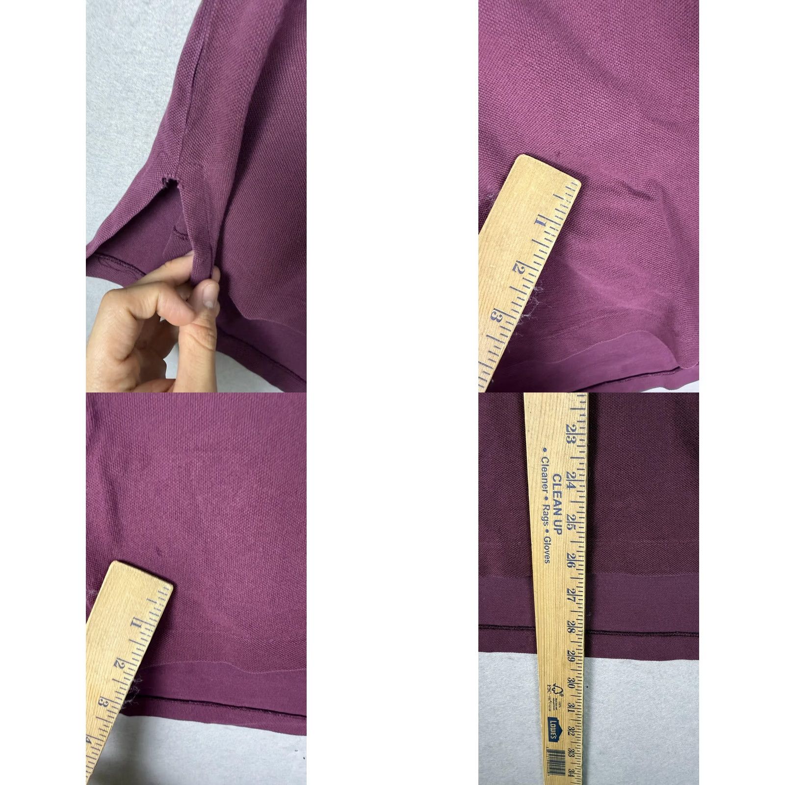 Polo Ralph Lauren Polo Ralph Lauren Polo Shirt Mens Medium Purple Long Sleeve Classic Fit Cotton Size US M / EU 48-50 / 2 - 8 Thumbnail