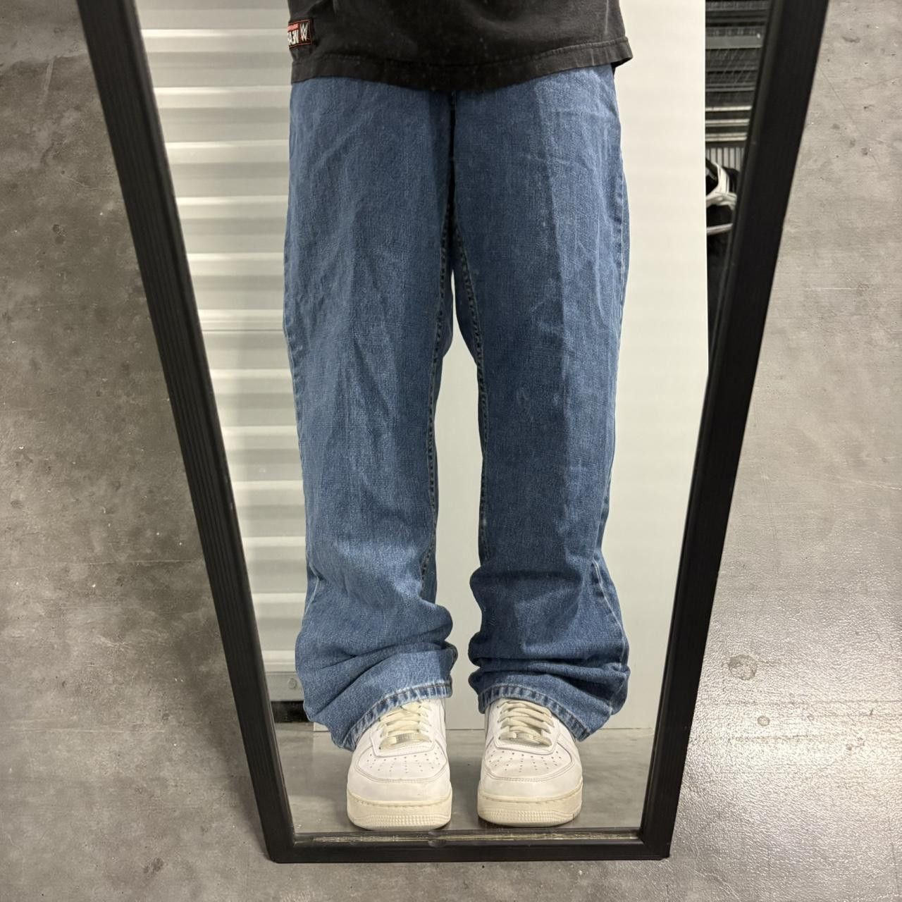 Tommy Hilfiger Crazy Vintage Y2K/2000s Baggy Tommy Hilfiger Medium Wash Skater Style Denim Jeans! Size US 34 / EU 50 - 1 Thumbnail
