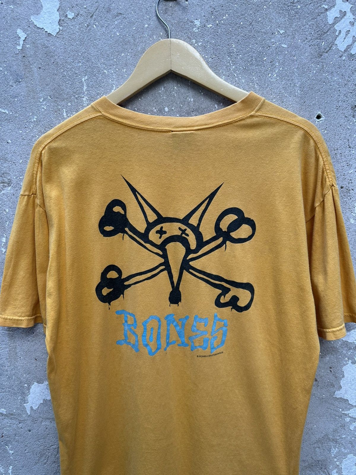 Vintage Vintage Powell Peralta Rat Bones Skate Tshirt Size US L / EU 52-54 / 3 - 5 Thumbnail
