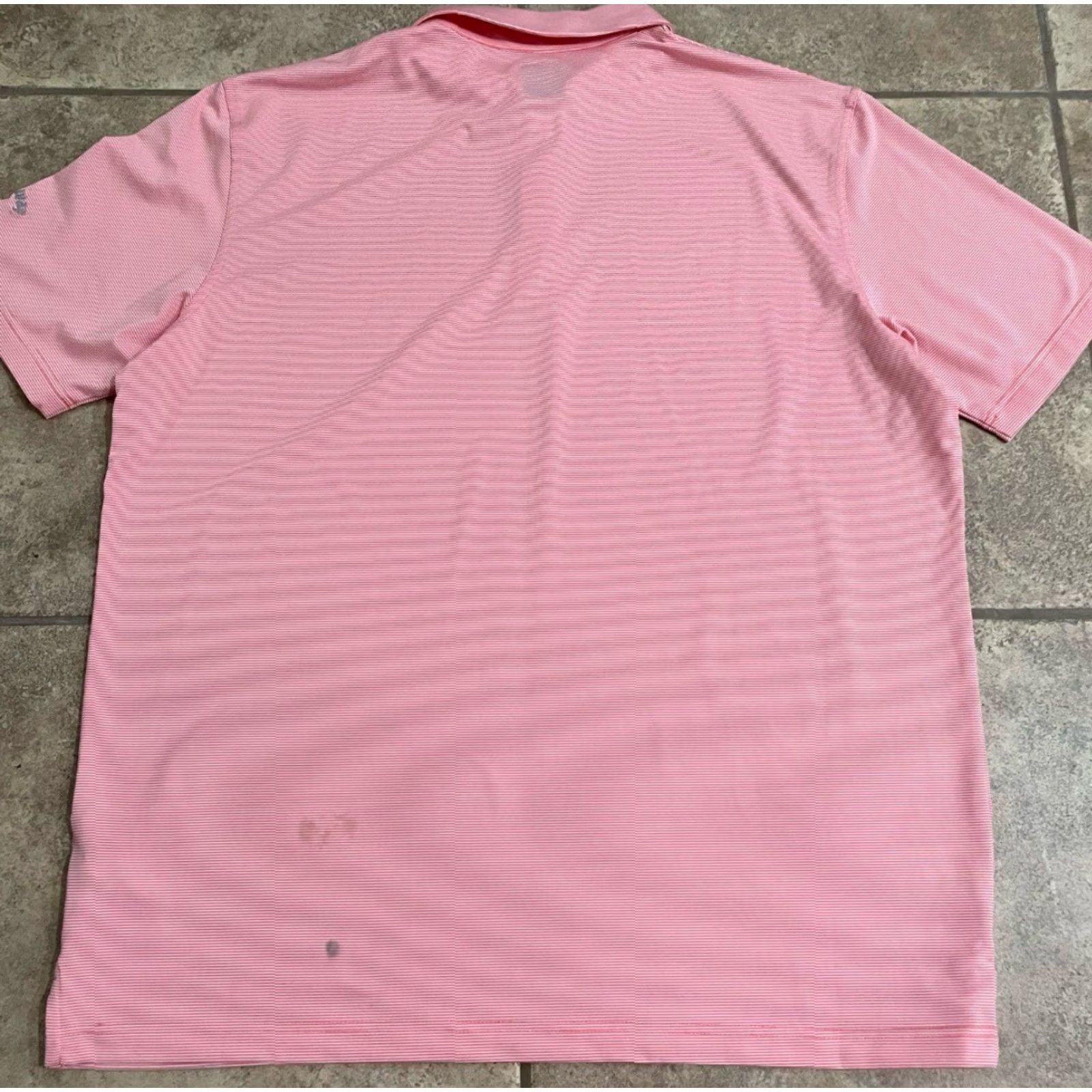 Callaway Callaway Opti-Dri Striped Polo Mens XL Pink Golf Shirt Size US XL / EU 56 / 4 - 5 Thumbnail