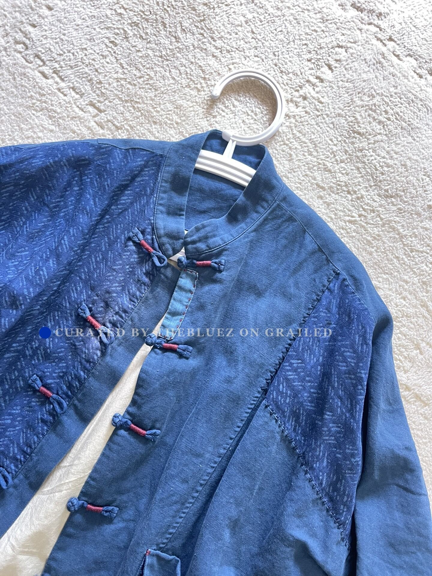 Other Indigo Chinese Loose Frog Button Coat Size US M / EU 48-50 / 2 - 1 Thumbnail