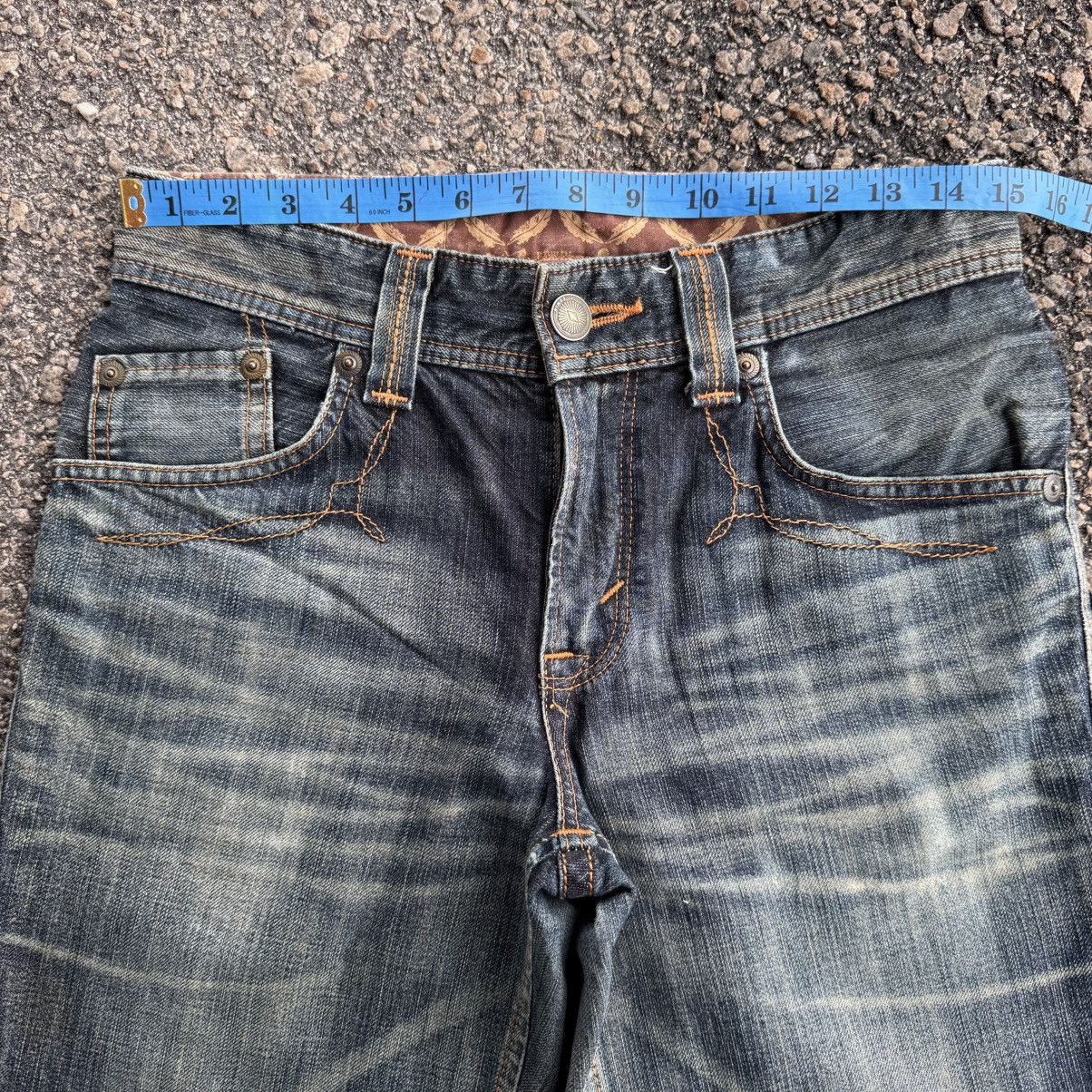 Edwin VINTAGE EDWIN FLARE RIPPEP JEAN DENIM PANTS Size US 30 / EU 46 - 6 Thumbnail