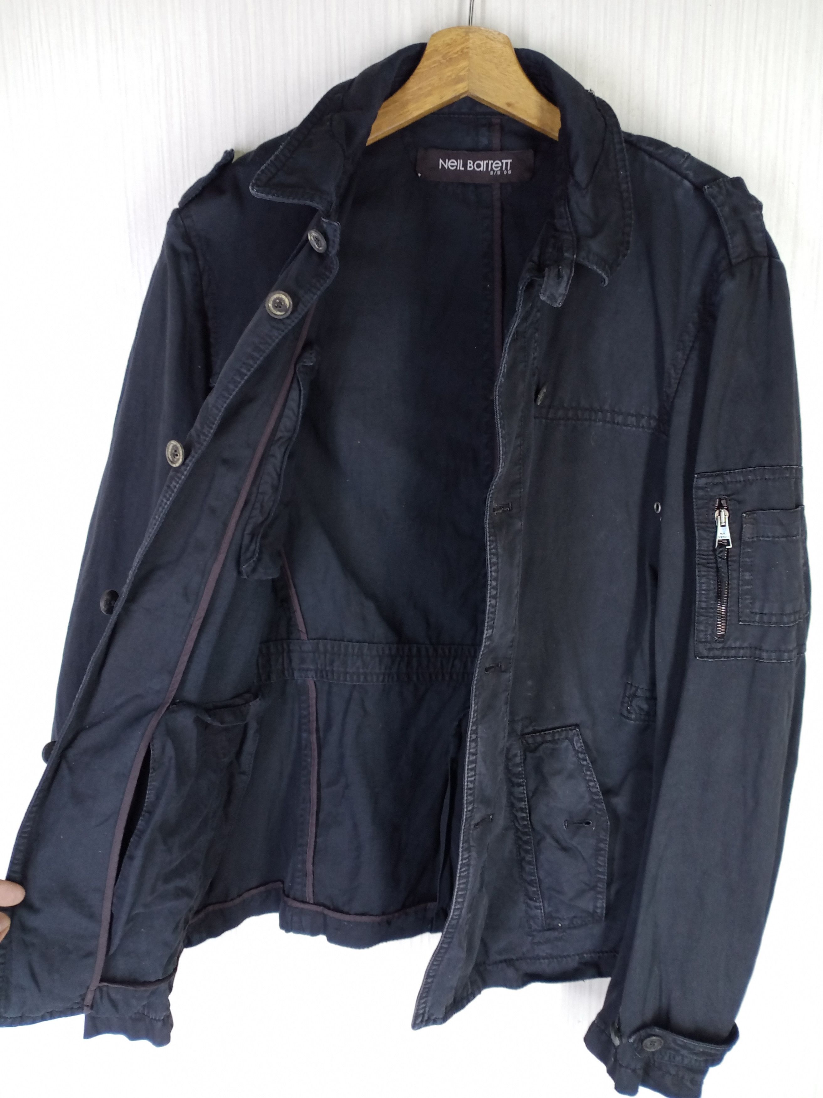 Neil Barrett Neil Barrett Blouson Jacket Nice Design Size US S / EU 44-46 / 1 - 17 Thumbnail
