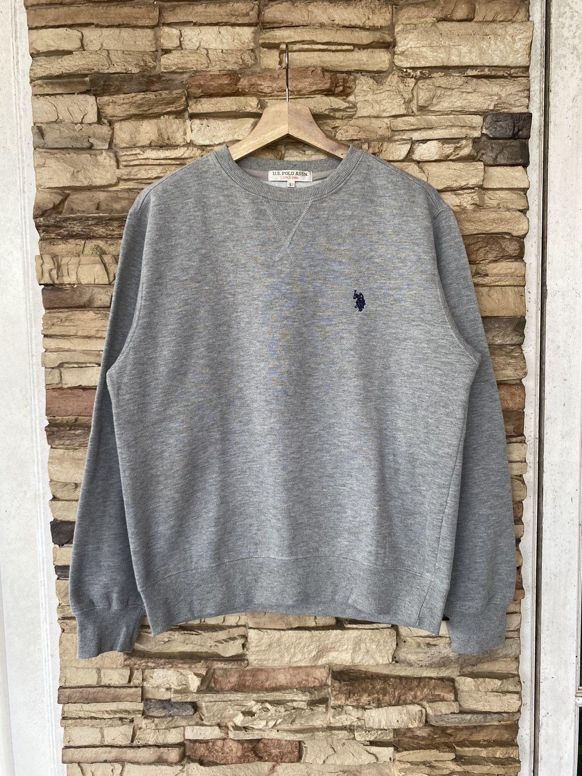 U.S. Polo Assn. Vintage Polo Sweatshirt Size US L / EU 52-54 / 3 - 1 Thumbnail
