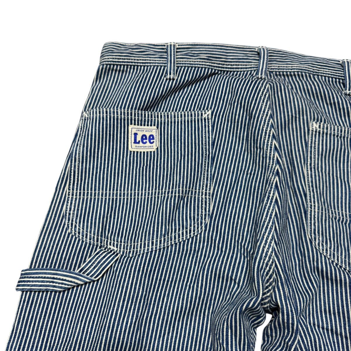 Vintage Vintage Lee Denim Hickory Carpenter Pants Size US 34 / EU 50 - 10 Thumbnail