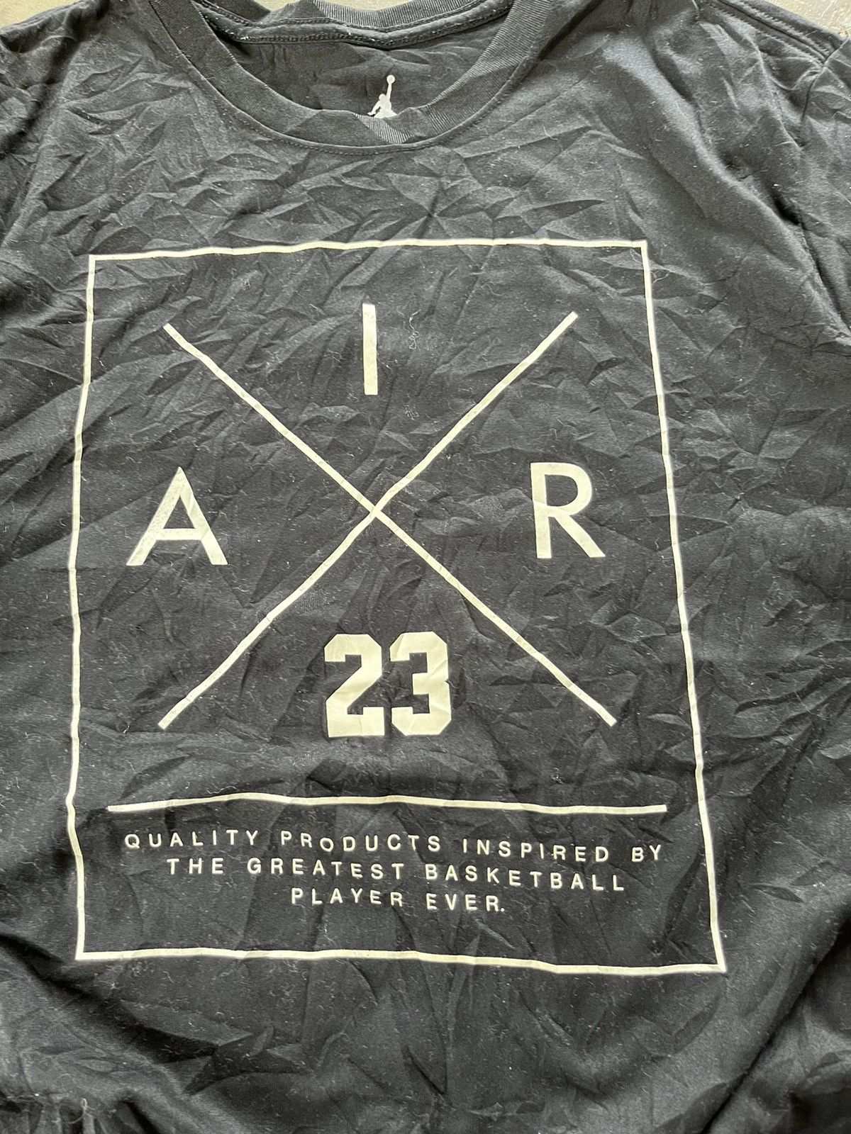 Designer × Nike ⚡️Nike Air Jordan Box Logo Tee Size US L / EU 52-54 / 3 - 2 Thumbnail
