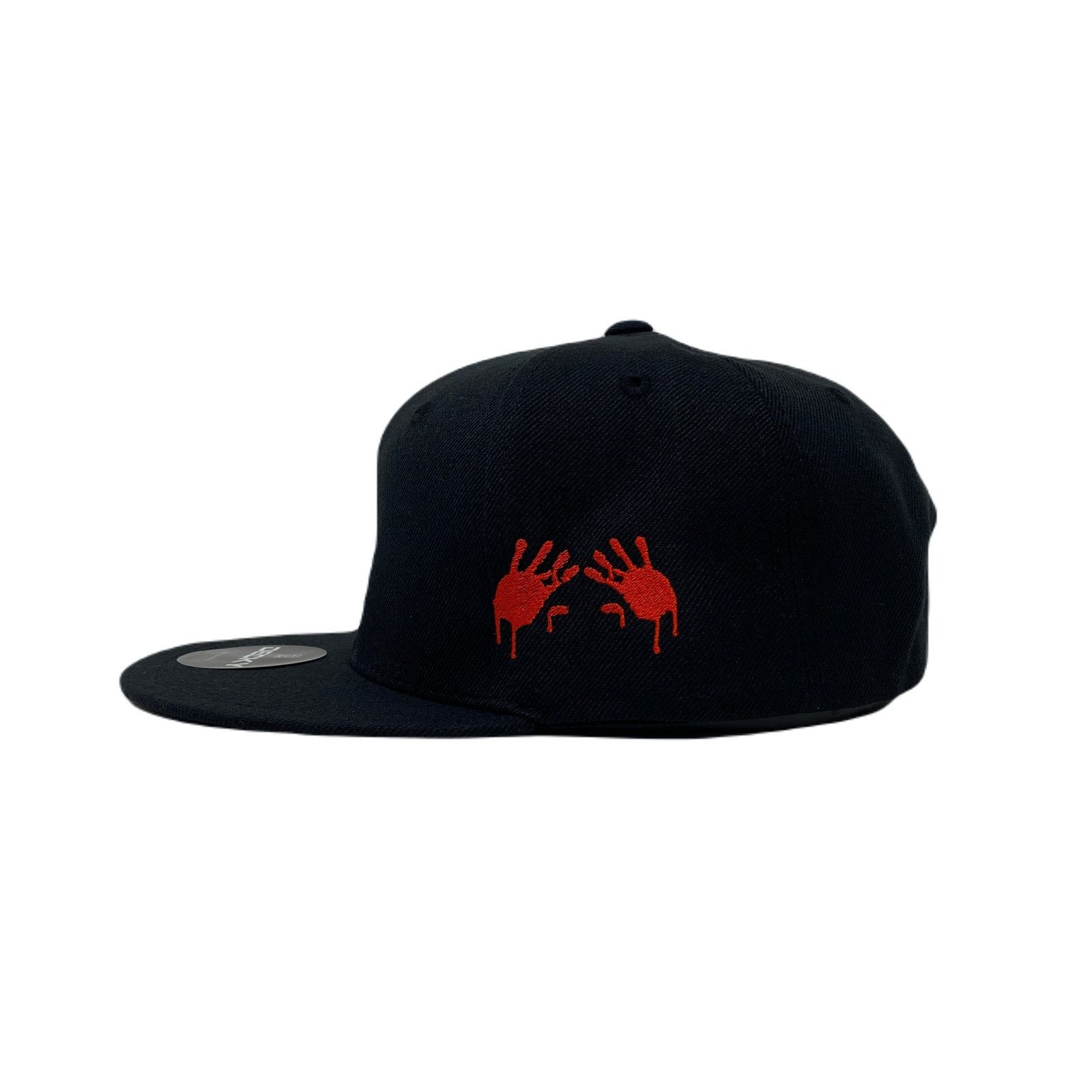 Other Los Angeles LA Drip (Wht/Bl/Red) Bloody Hands Snapback Hat Size ONE SIZE - 6 Thumbnail
