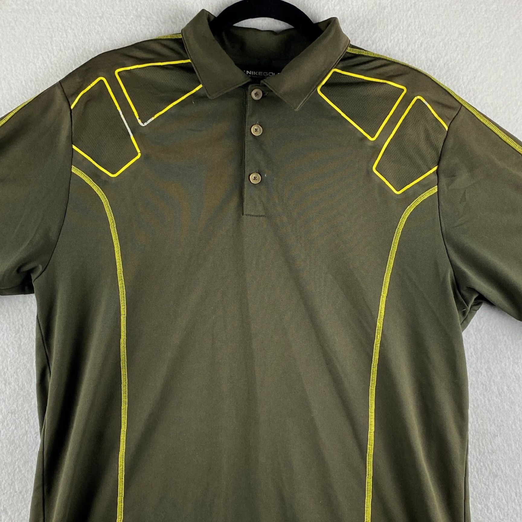 Nike Nike Polo Shirt Mens M Golf Brown Dri Fit Breathable Casual Size US M / EU 48-50 / 2 - 2 Thumbnail