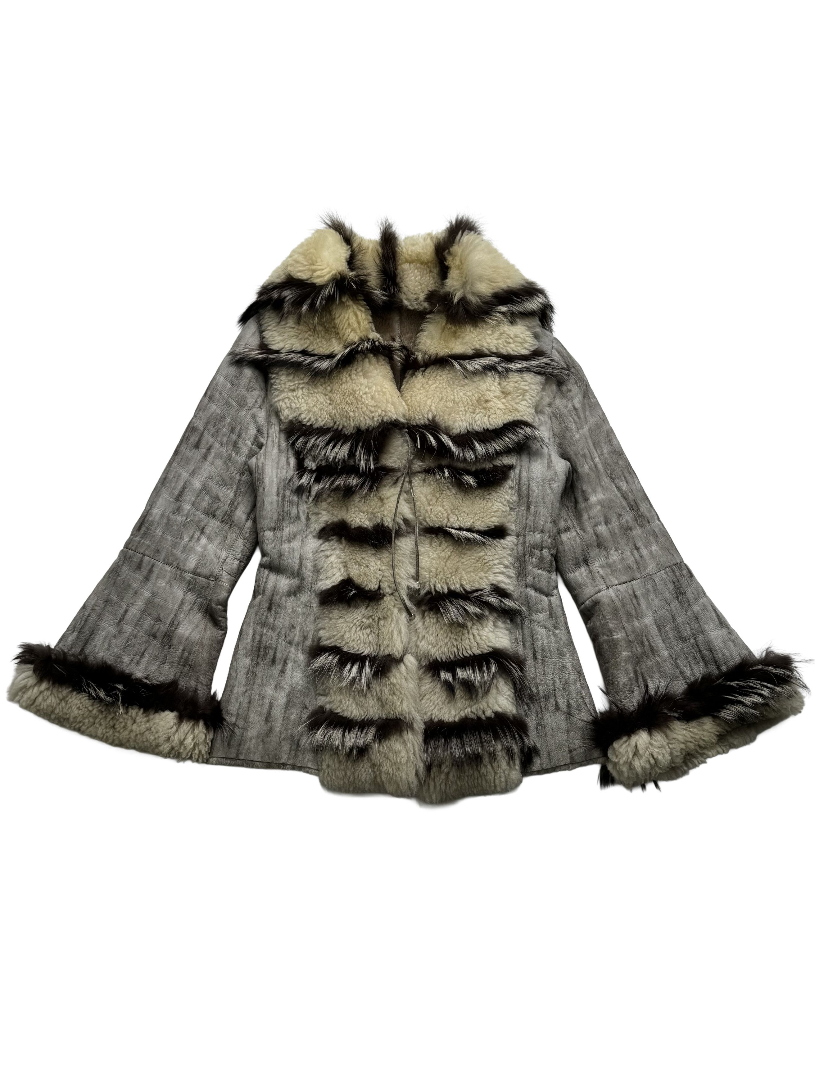 Vintage Vintage Real Sheepskin Coat Size M / US 6-8 / IT 42-44 - 5 Thumbnail