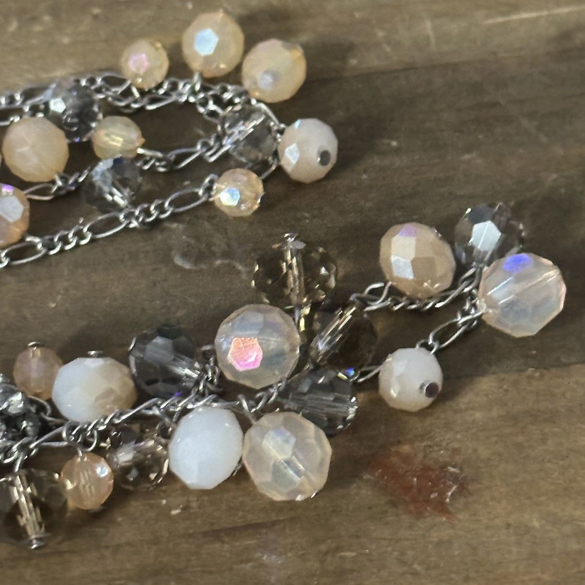 Loft Loft long glass bead charm necklace Size ONE SIZE - 4 Thumbnail