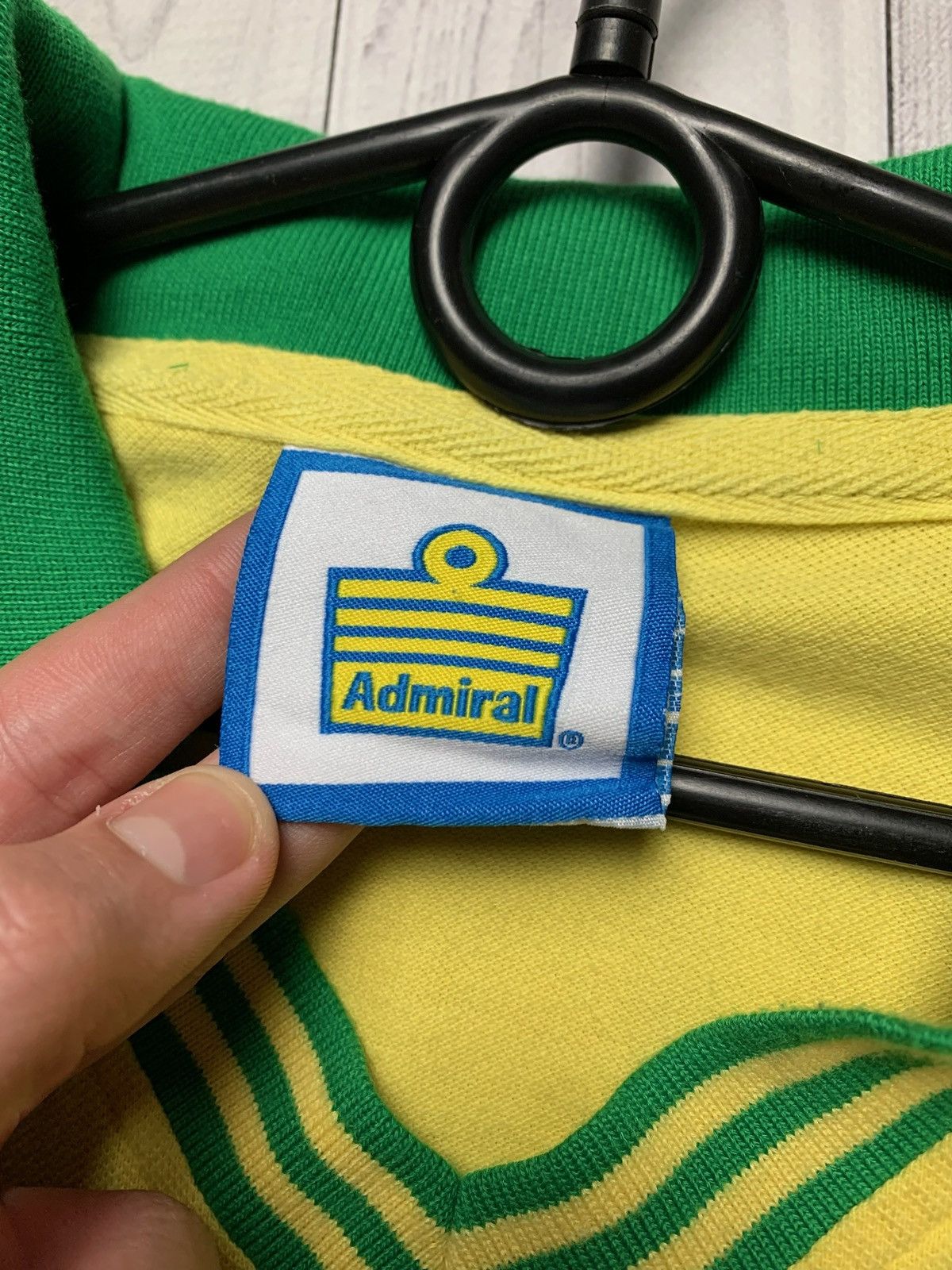 Vintage Vintage Norwich soccer jersey Admiral yellow retro XL Size US XL / EU 56 / 4 - 4 Thumbnail