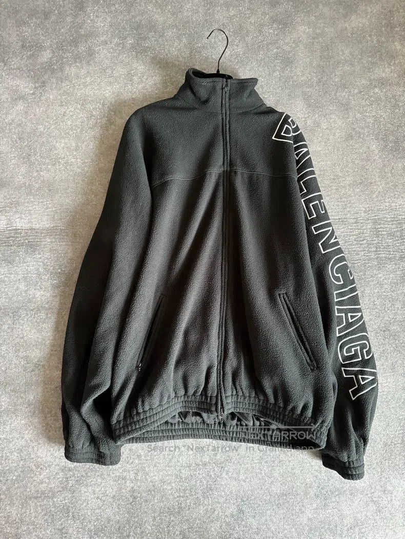 Balenciaga Balenciaga Fleece Jacket Size US S / EU 44-46 / 1 - 1 Thumbnail