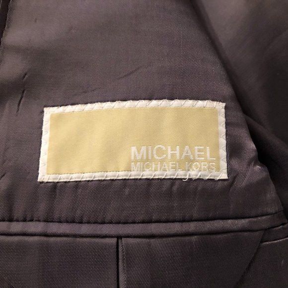Michael Kors Michael kors men's sport coat jacket blazer size: 42S Size 42S - 4 Thumbnail