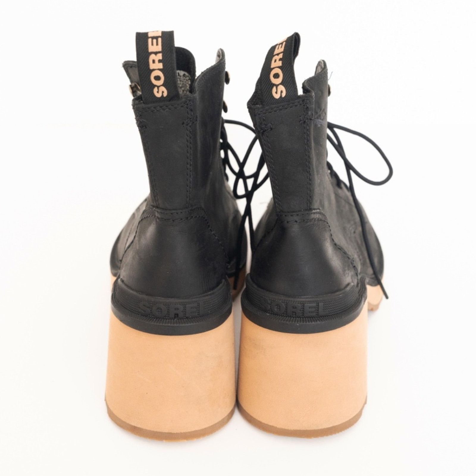 SOREL Sorel. High-Line Heel Lace Boot. Size US 8.5 / IT 38.5 - 8 Thumbnail