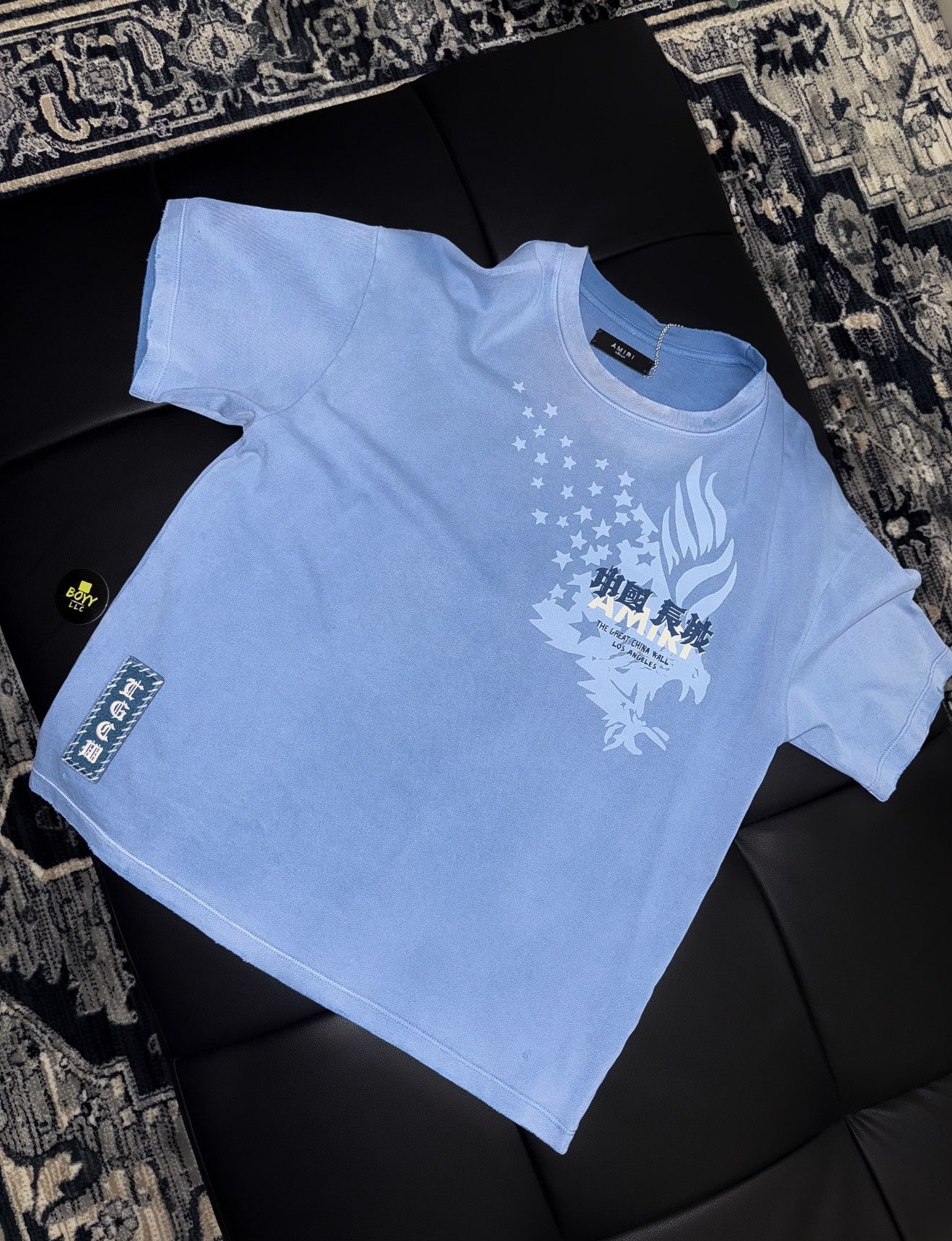 Amiri Amiri x tgcw logo t shirt Size US M / EU 48-50 / 2 - 1 Thumbnail
