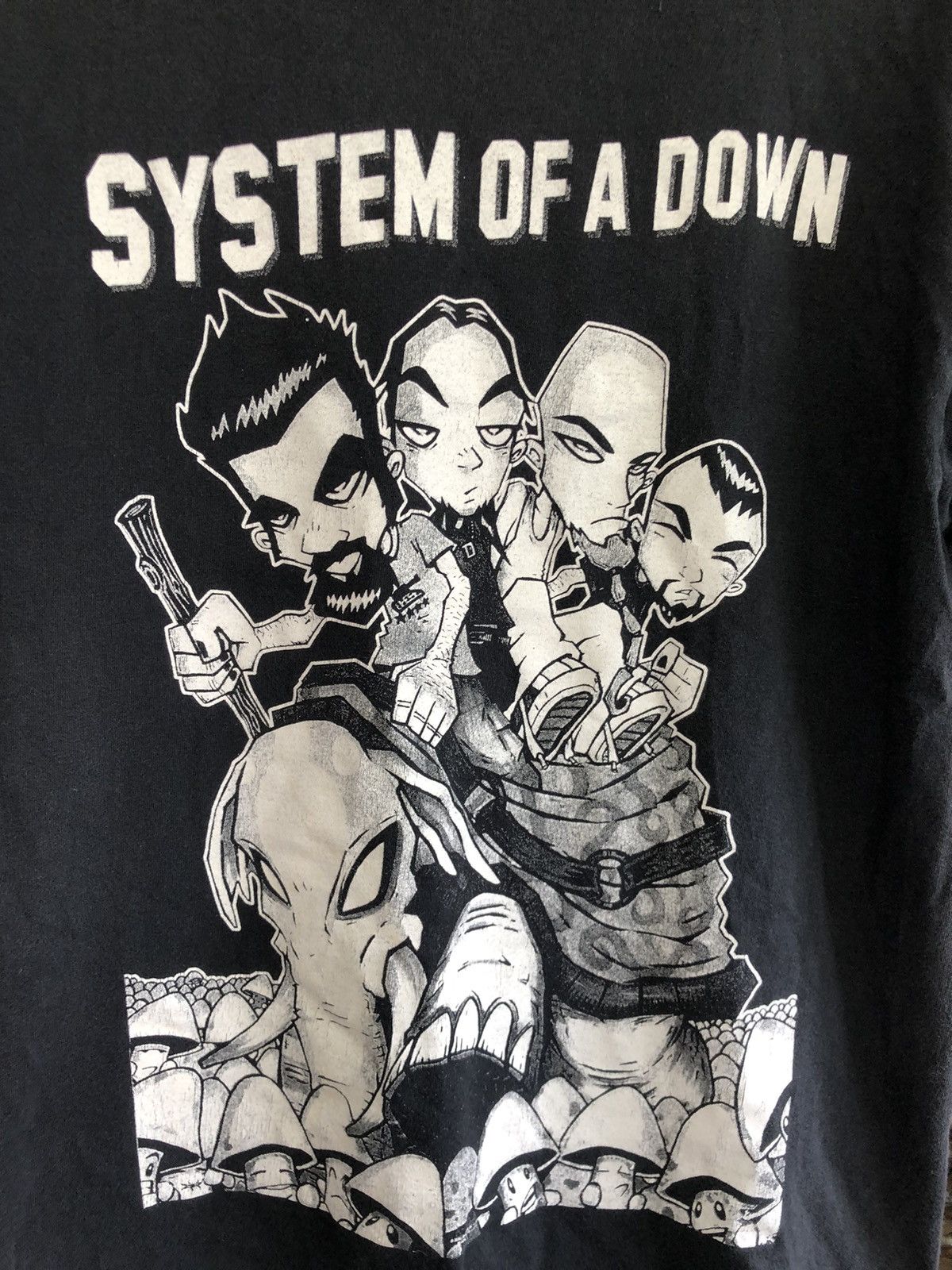 Band Tees × Vintage VINTAGE SYSTEM OF A DOWN TEE SHIRT Size US M / EU 48-50 / 2 - 5 Thumbnail