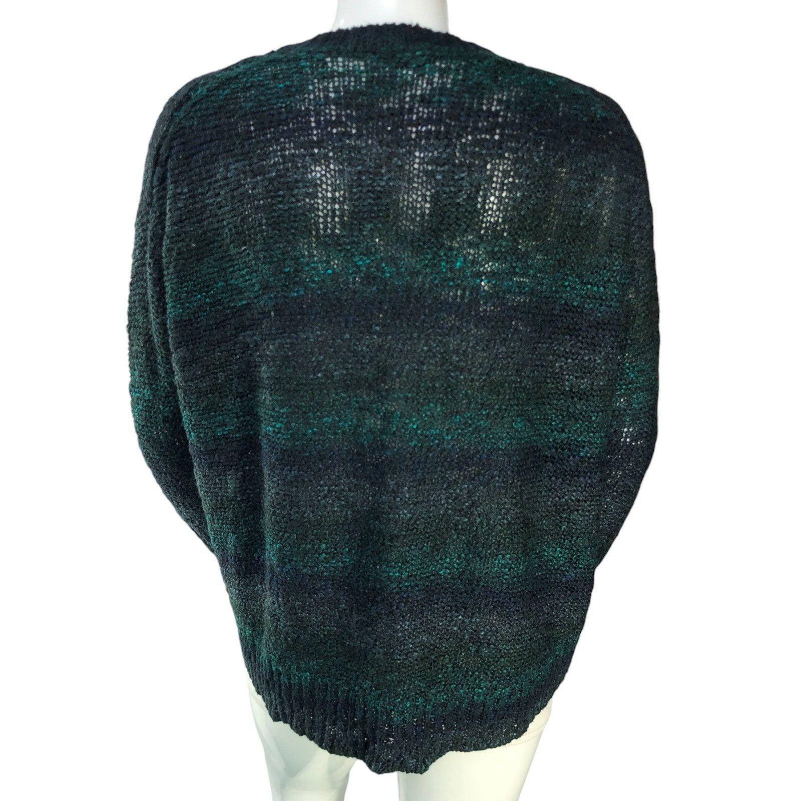 Denim & Supply Ralph Lauren Ralph Lauren Denim & Supply Size L Sweater Knit Blue Green Size L / US 10 / IT 46 - 7 Thumbnail