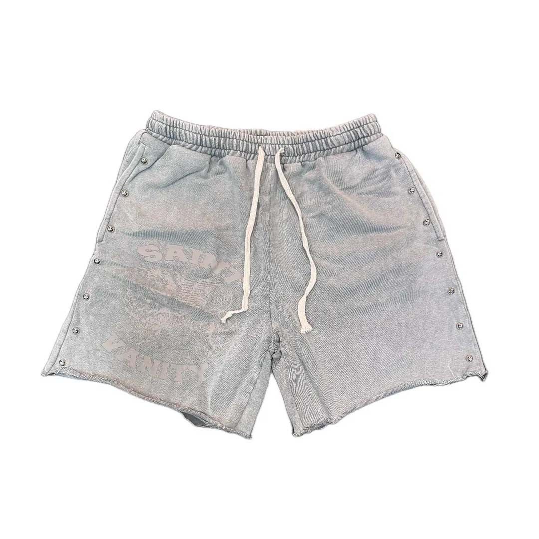 Saint Vanity Terry Shorts Grey Size US 30 / EU 46 - 1 Preview