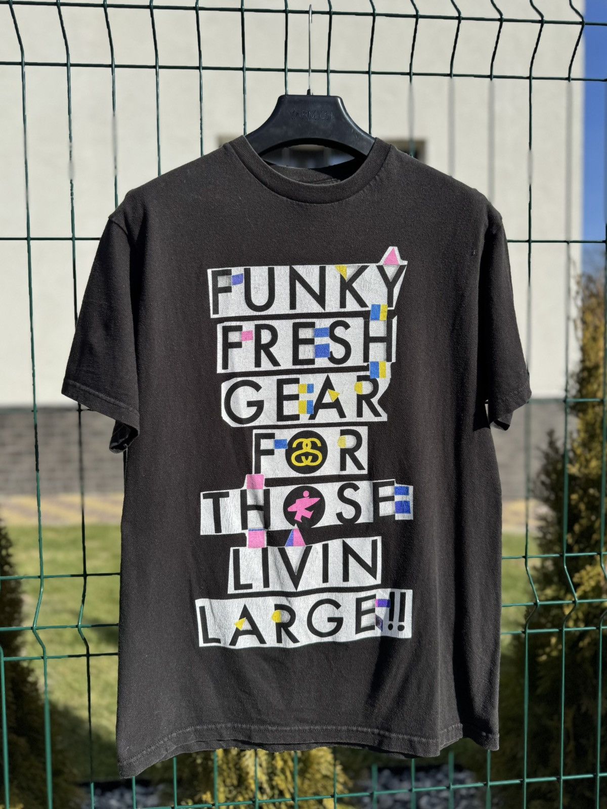 Stussy Vintage Y2K Stussy Funky Fresh Gear Graphic Tee Size US M / EU 48-50 / 2 - 3 Thumbnail
