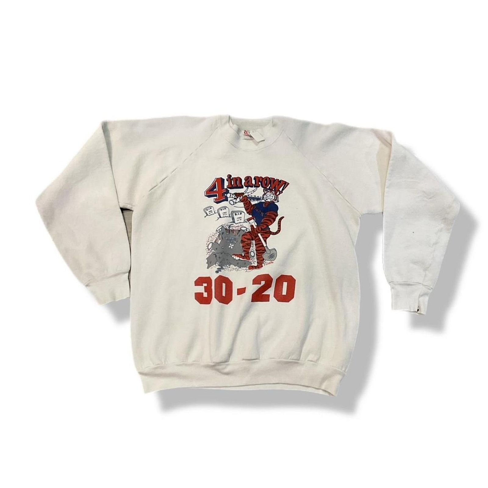 Fruit Of The Loom 1980s humorous graphic sweatshirt 30 20 Size US XL / EU 56 / 4 - 1 Thumbnail