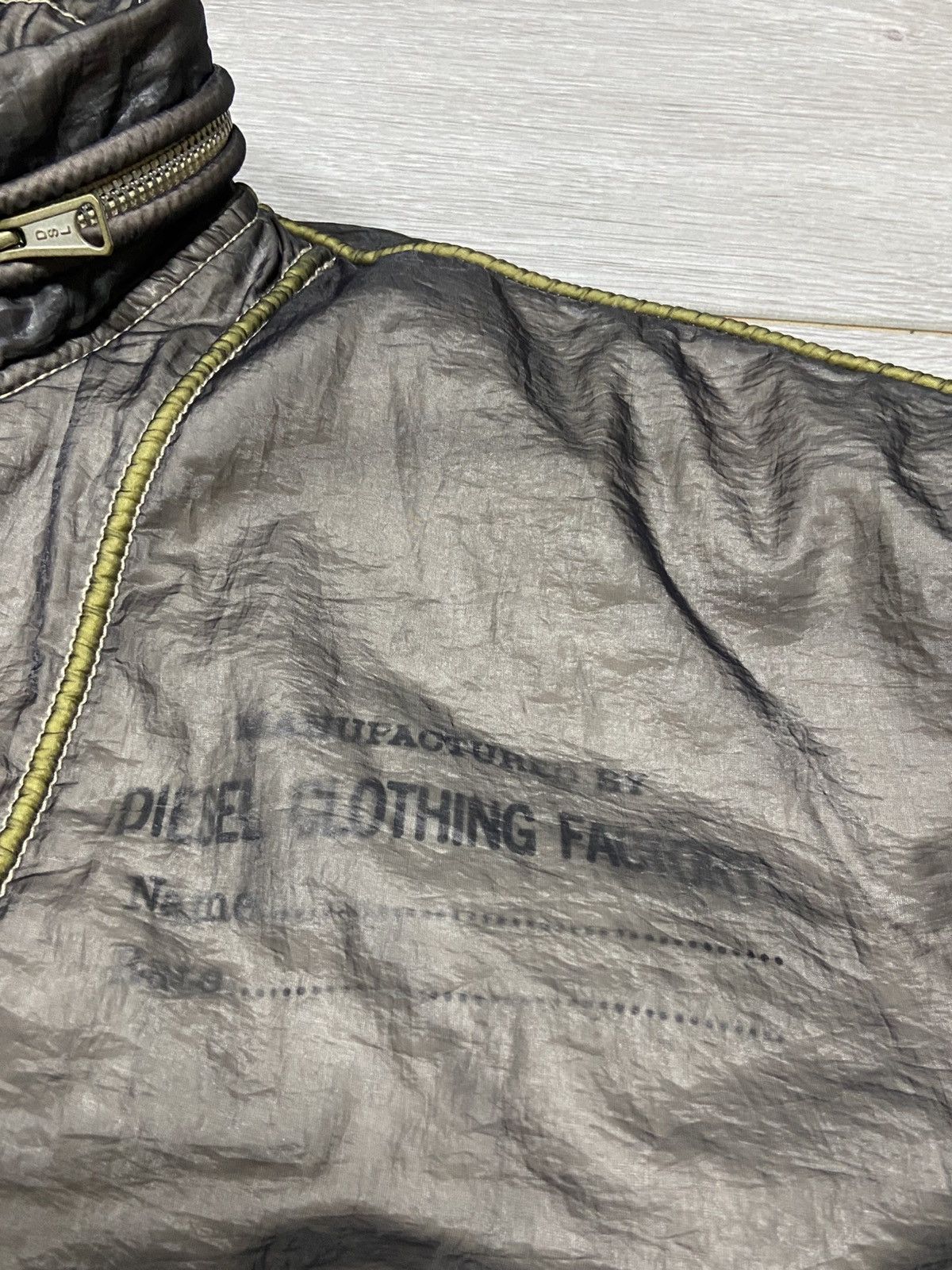 Diesel Diesel vintage Ford style nylon metal bomber MA-1 flyers Size US L / EU 52-54 / 3 - 9 Thumbnail