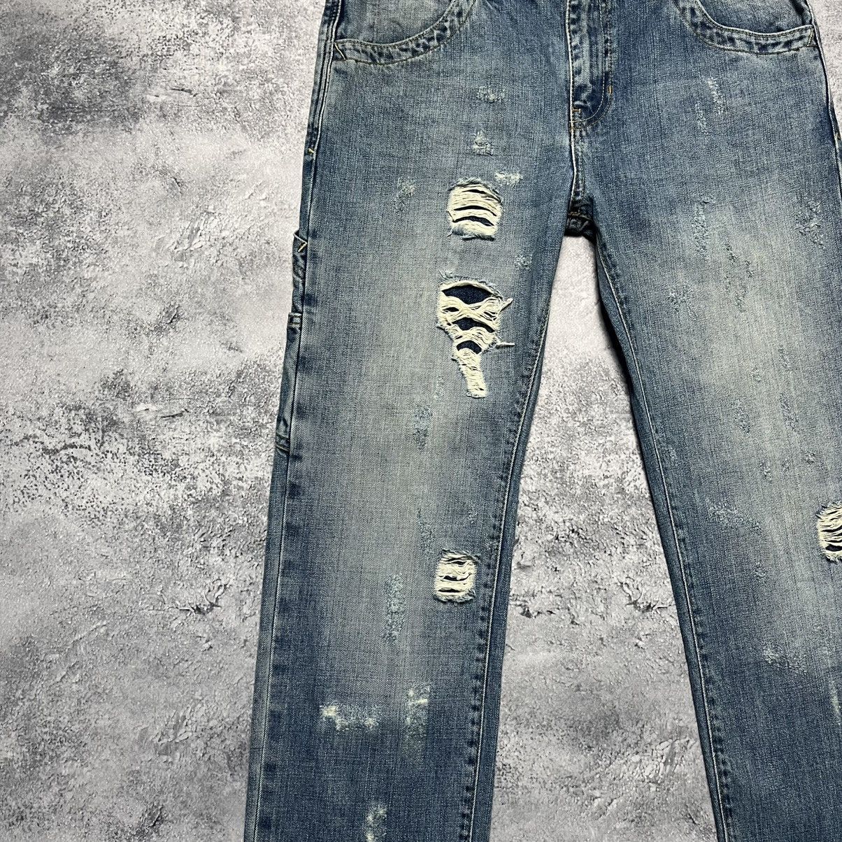 Desigual Vintage Desigual Distressed Trashed Denim Jeans Streetwear Size US 28 / EU 44 - 3 Thumbnail