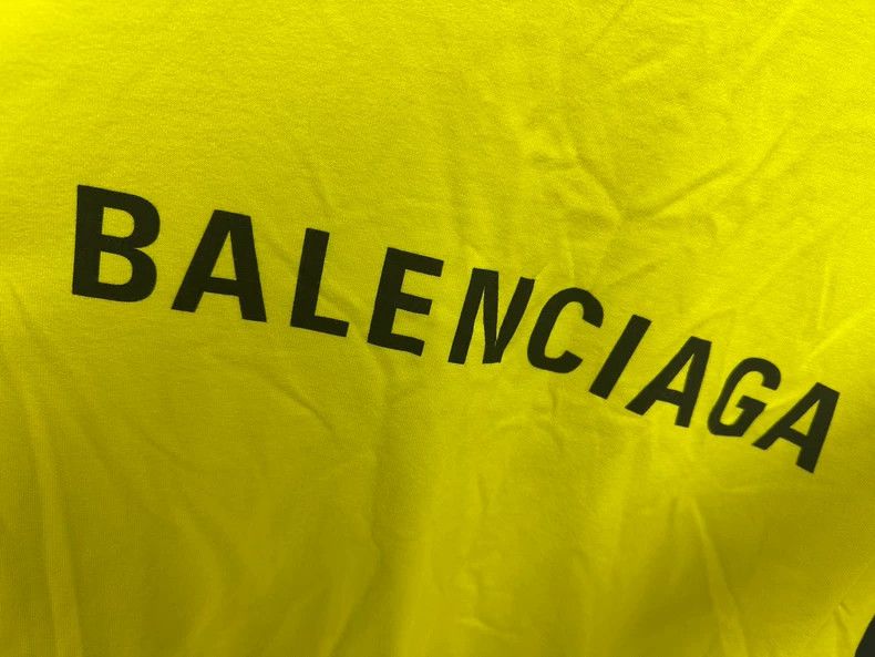 Balenciaga Balenciaga Lemon Yellow Short Sleeve T-Shirt, Size S Size US S / EU 44-46 / 1 - 5 Thumbnail