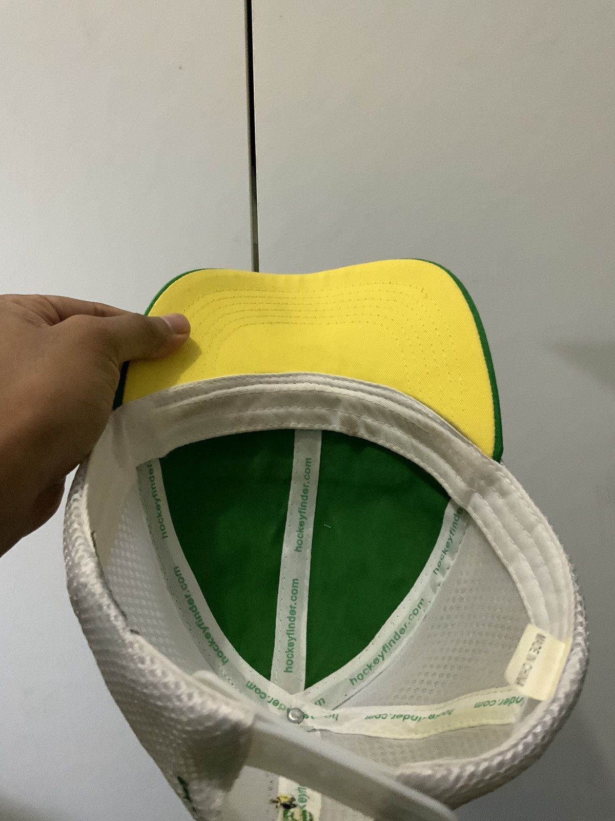 Japanese Brand Hockey Finder Green Trucker Hat Cap Size ONE SIZE - 8 Thumbnail