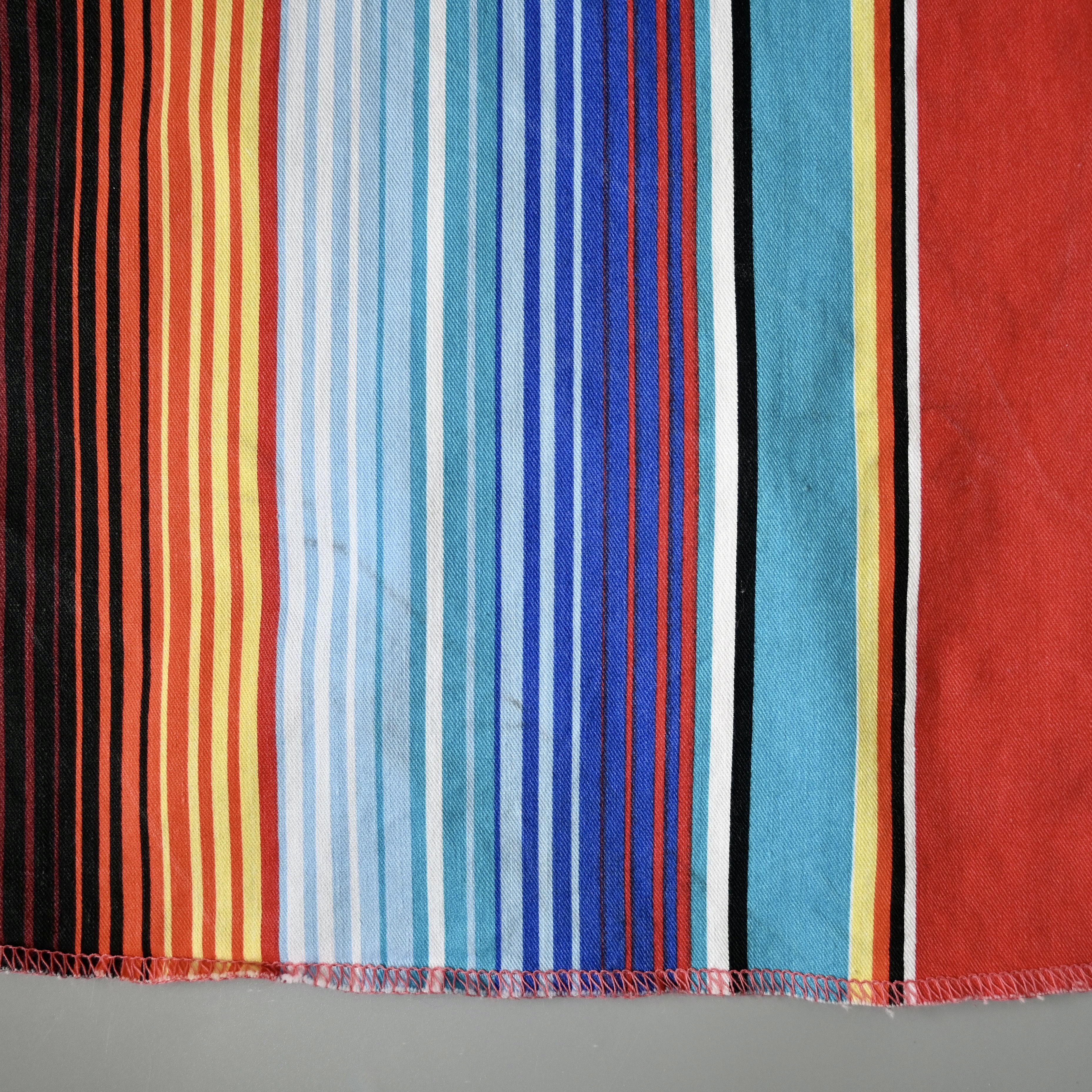 Vintage VTG Wrangler red base sunlight stripe cotton western shirt Size US XL / EU 56 / 4 - 7 Thumbnail