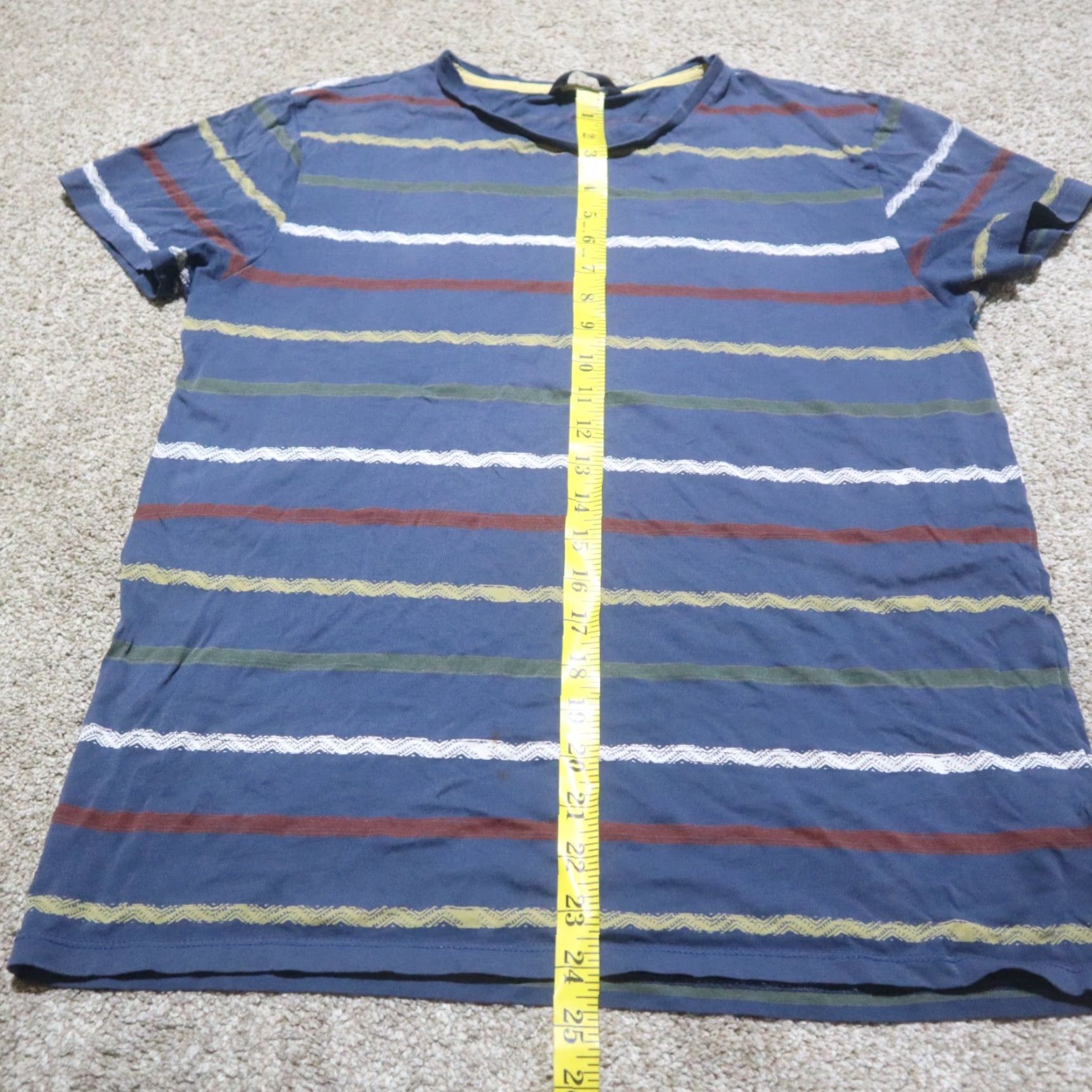 Vintage VINTAGE LCW CASUAL Blue Striped Short Sleeve T-Shirt Adult Women's Medium Casual 90s Size M / US 6-8 / IT 42-44 - 5 Thumbnail
