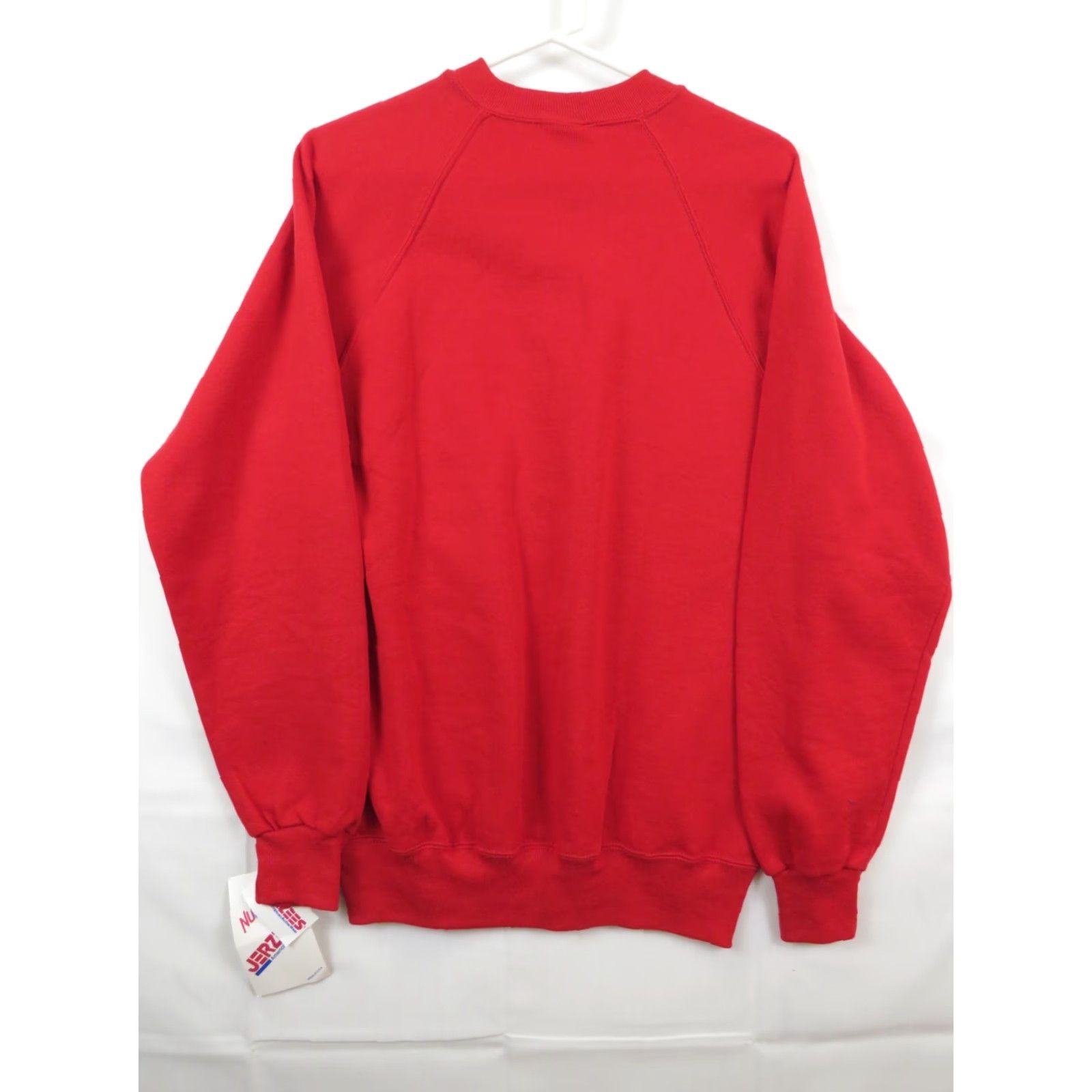 Jerzees VINTAGE Jerzees Sweatshirt Mens L Red Crew Neck Long Sleeve Made in USA New With Tags Size US L / EU 52-54 / 3 - 8 Thumbnail