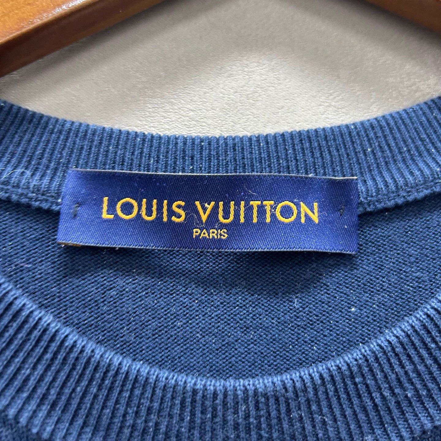 LV x Nigo Heart Navy Knit Tee XL 99