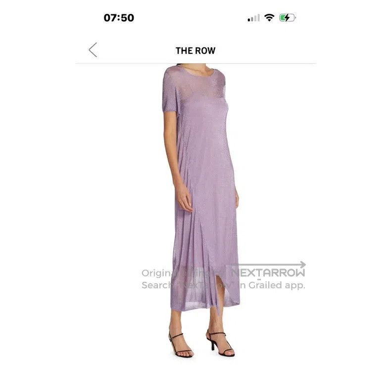 The Row The Row Flowing two-piece purple dress Size M / US 6-8 / IT 42-44 - 6 Thumbnail