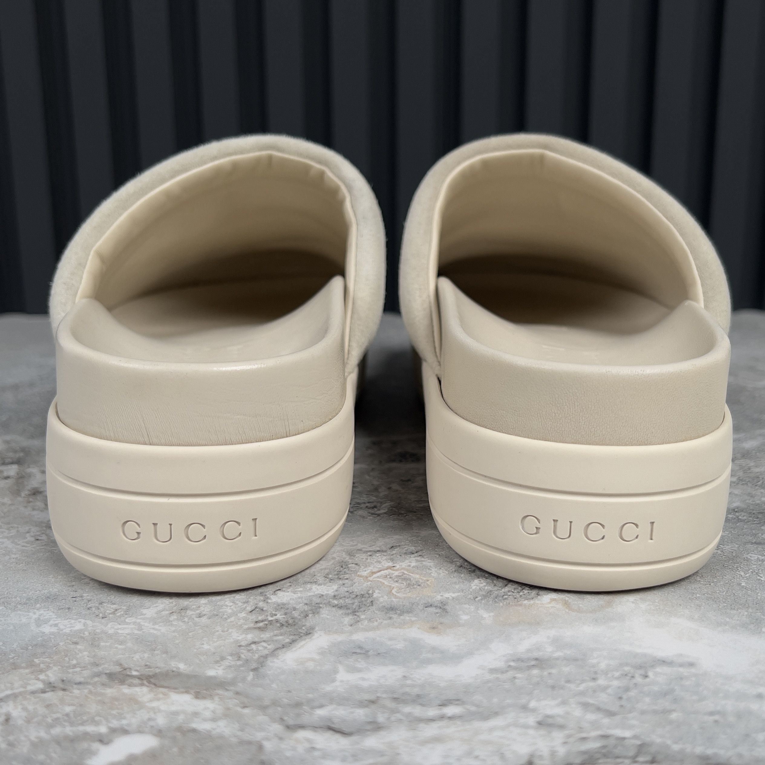 Gucci GUCCI Horsebit Platform Mallorca Mule Perforated Leather Size US 8.5 / EU 41-42 - 10 Thumbnail