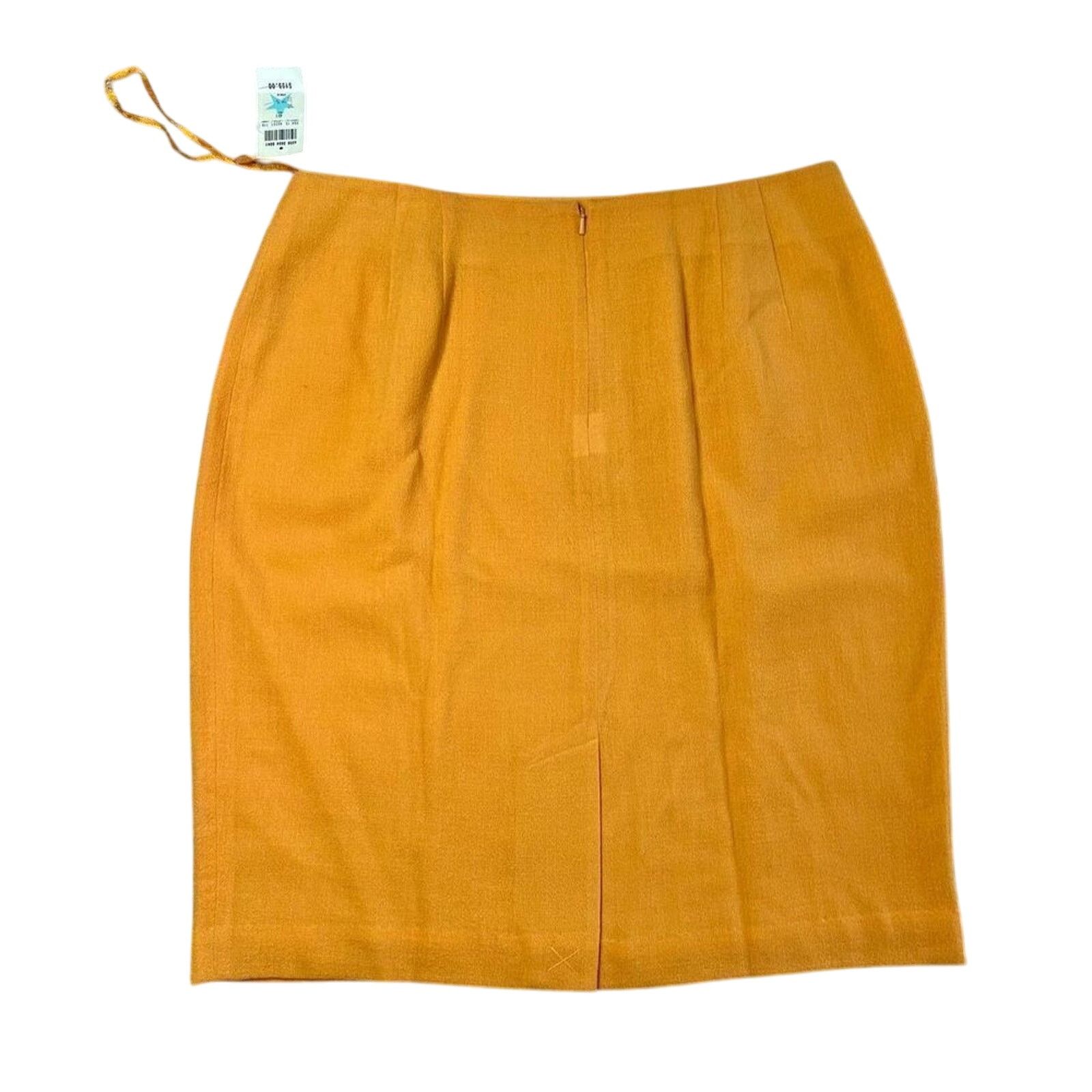 Ellen Tracy Linda Allard Ellen Tracy Crepe Wool Pencil Skirt 16 NWT $155 Size 38" / US 16 / IT 52 - 5 Thumbnail