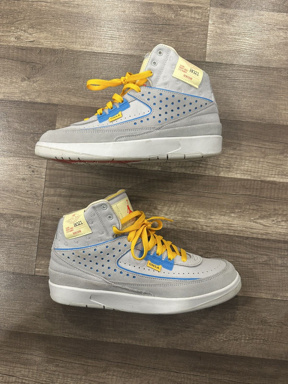 Jordan Brand 2019 Union LA x Air Jordan 2 retro SP ‘Grey Fog’ Size US 10 / EU 43 - 1 Thumbnail