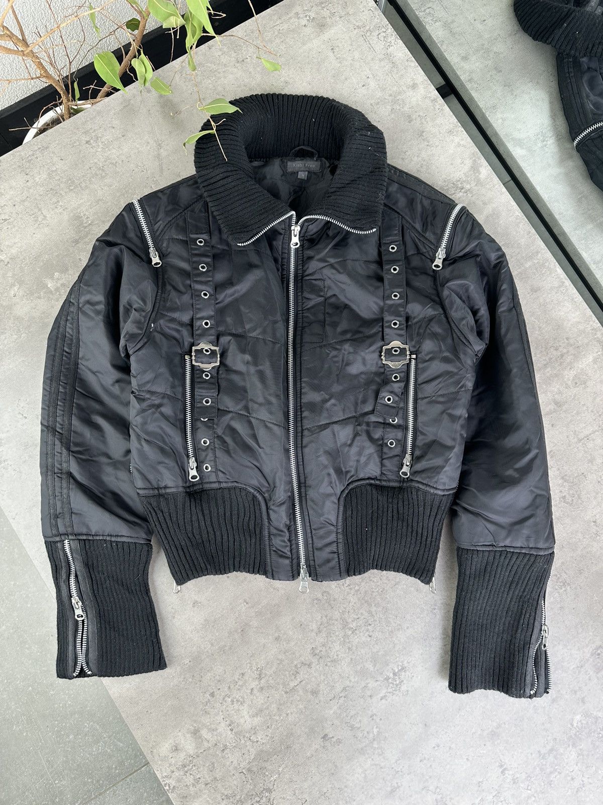 Japanese Brand Vintage Jacket With Zippers Size M / US 6-8 / IT 42-44 - 1 Thumbnail