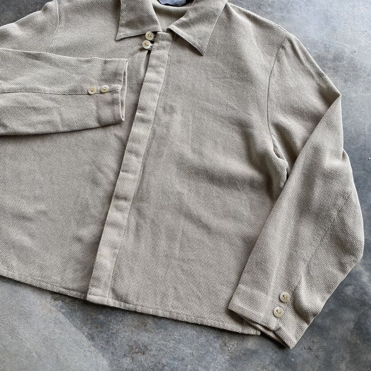 Japanese Brand × Kansai Yamamoto KANSAI PROFUMO Full Button Knit Jacket Size S / US 4 / IT 40 - 5 Thumbnail