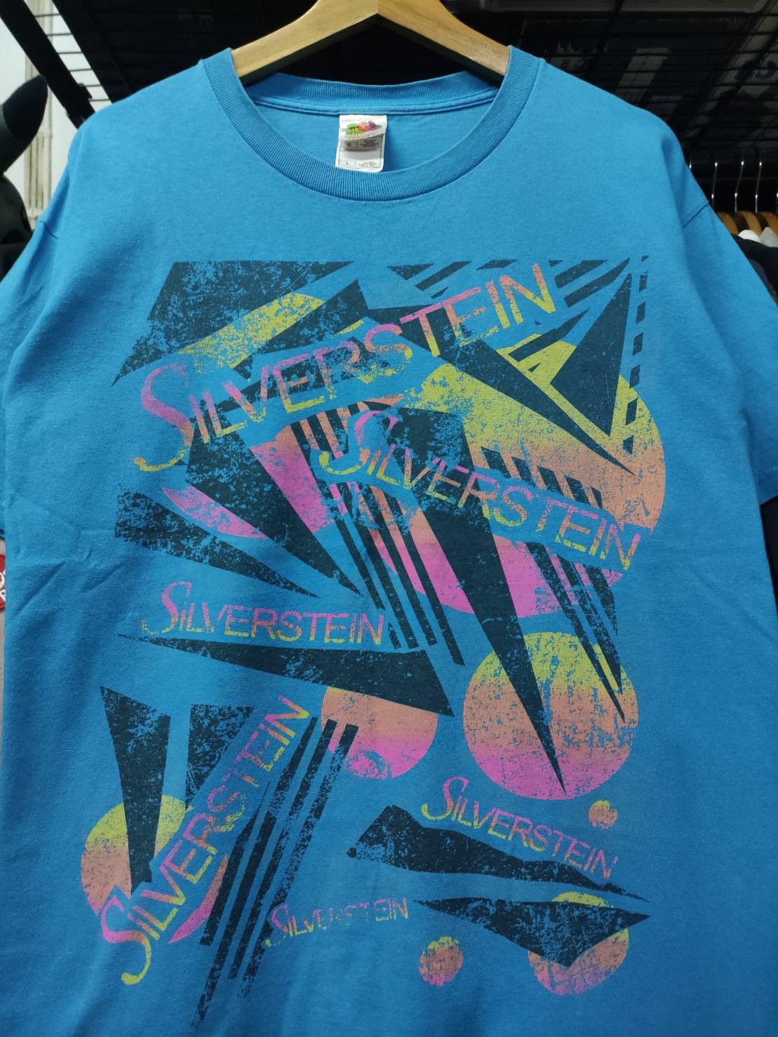 Band Tees Vtg 00's Silverstein Band Graphic Art T-Shirt Size US L / EU 52-54 / 3 - 1 Thumbnail