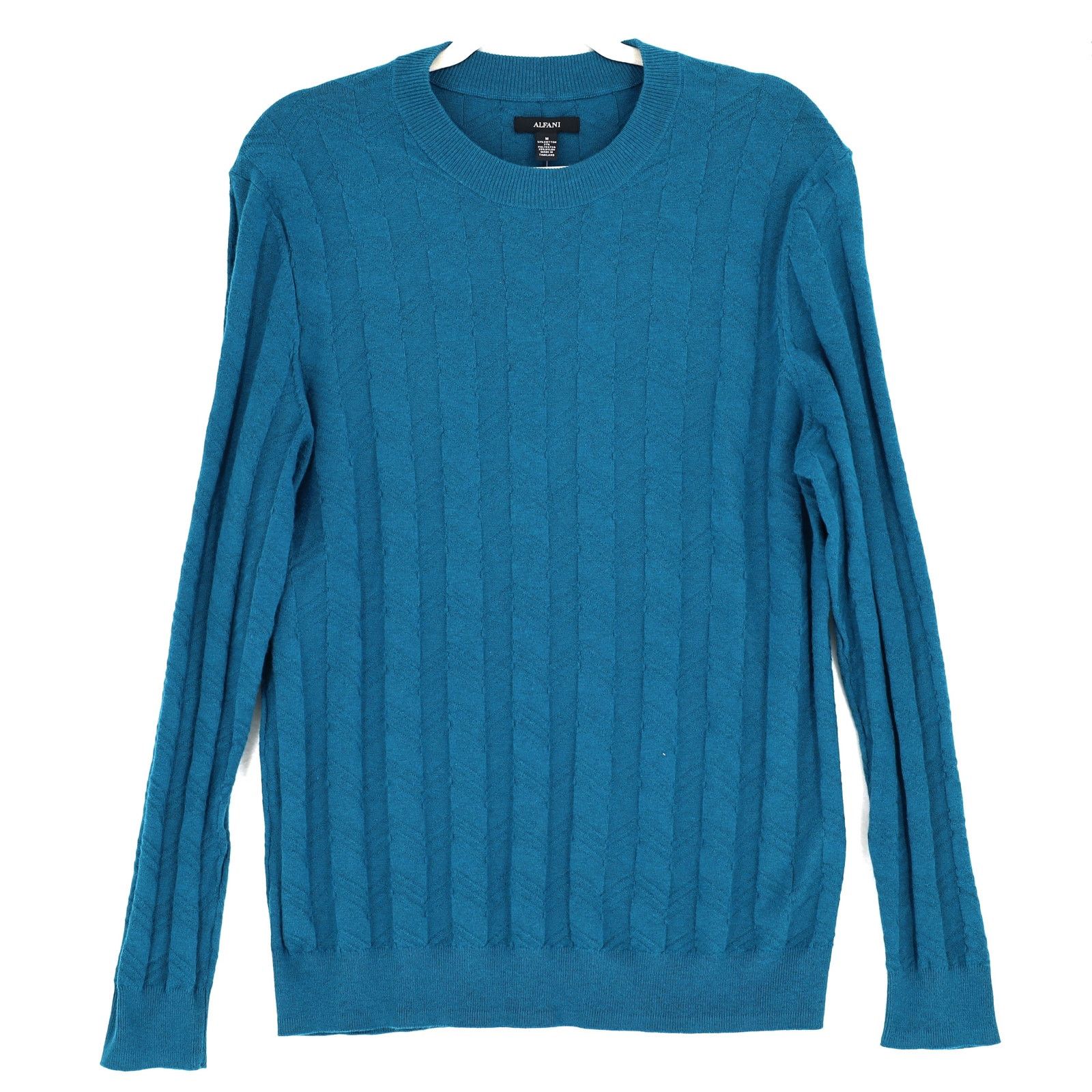 Alfani Alfani Men's Blue Knit Gem Pullover Crewneck Sweater Size XL Size US XL / EU 56 / 4 - 2 Thumbnail