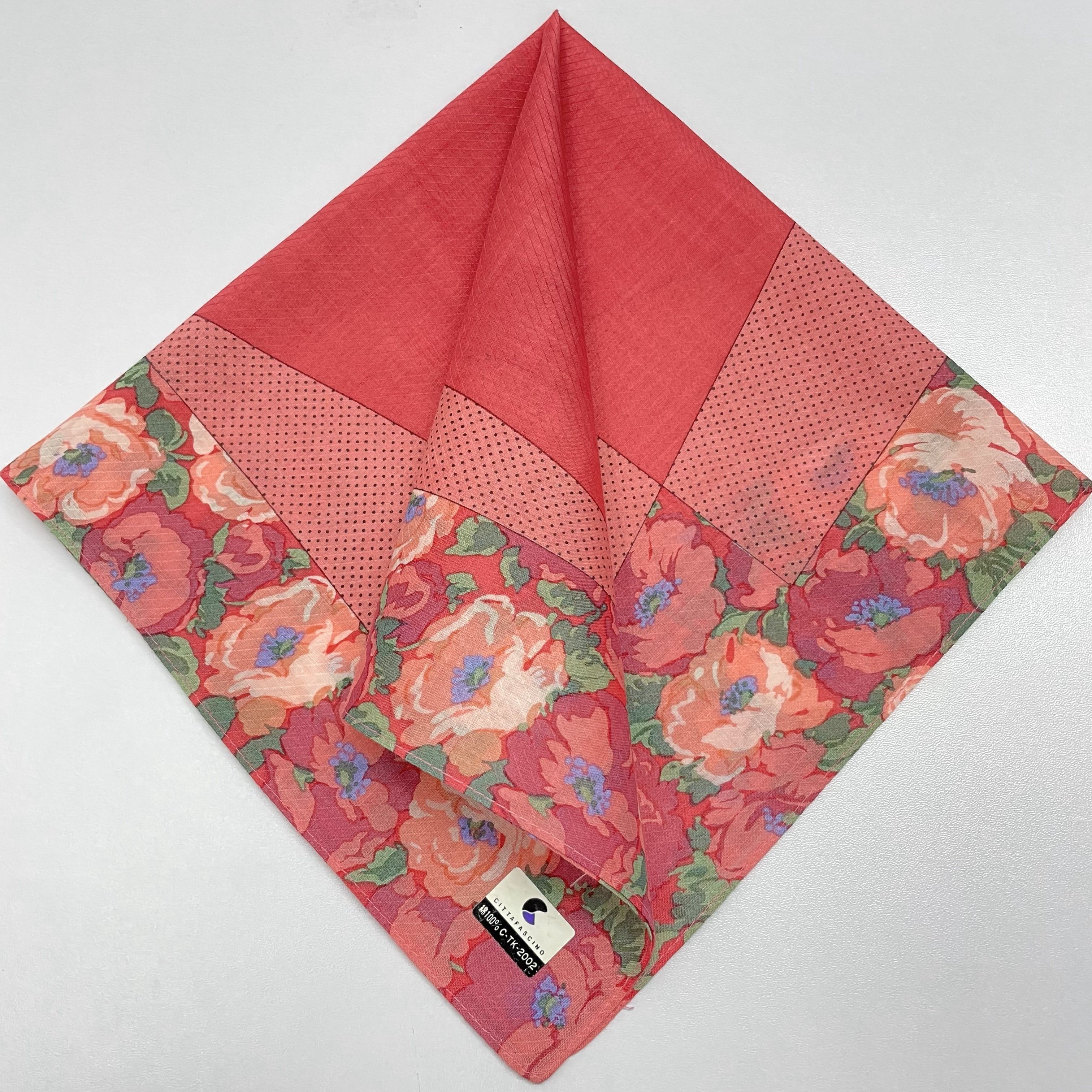 Vintage Cittafascino Handkerchief / Neckerchief / Bandana - 4328 Size ONE SIZE - 1 Thumbnail