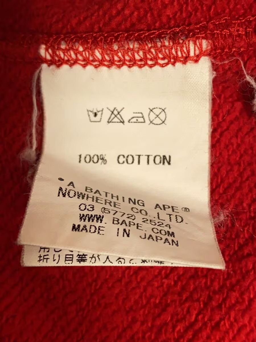 Bape A Bathing Ape Cotton Sweatshirt Red Size US L / EU 52-54 / 3 - 5 Thumbnail