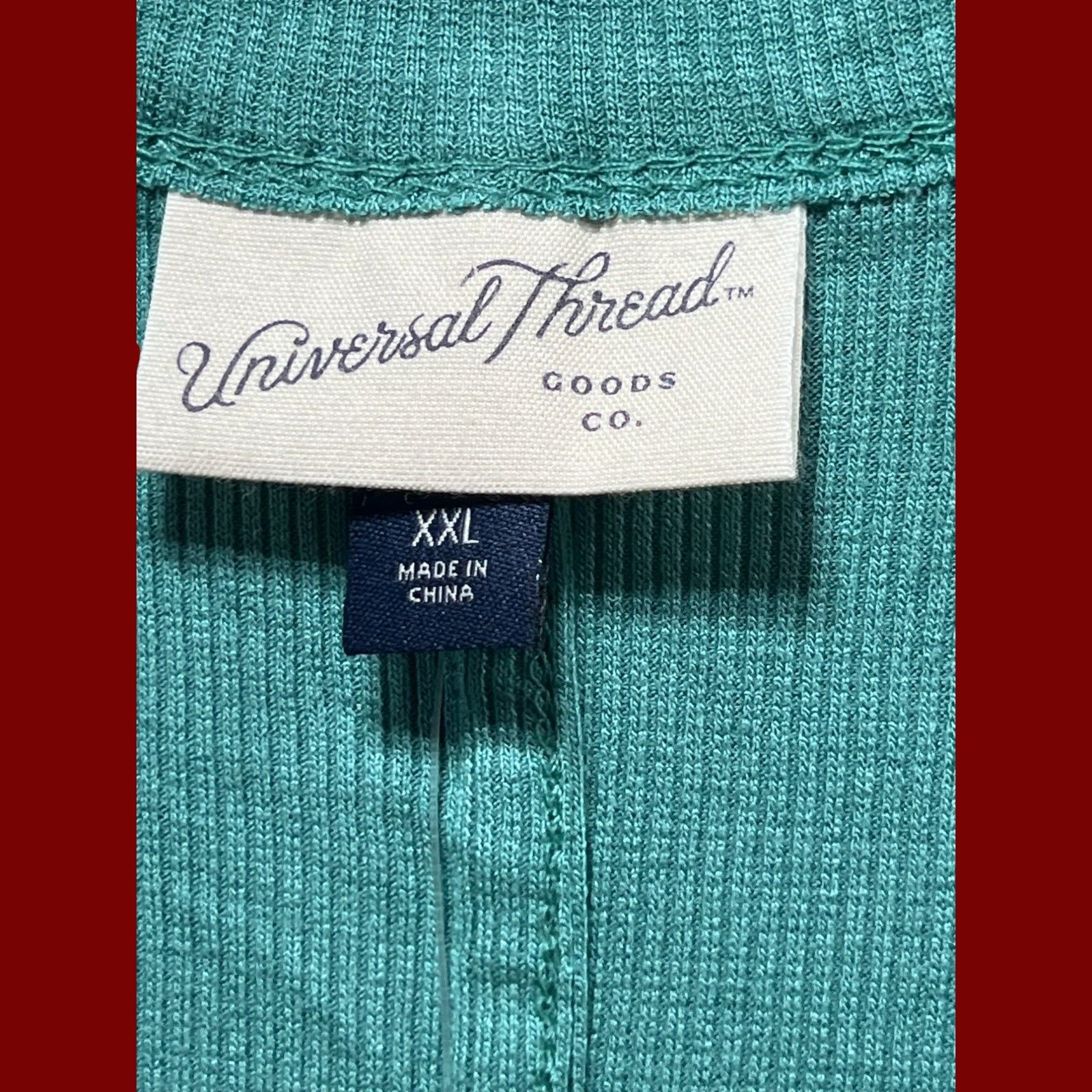 Other Universal Thread - Women's Ribbed Long Sleeve Crew Neck T-Sh Size XXL / US 16-18 / IT 52-54 - 12 Thumbnail