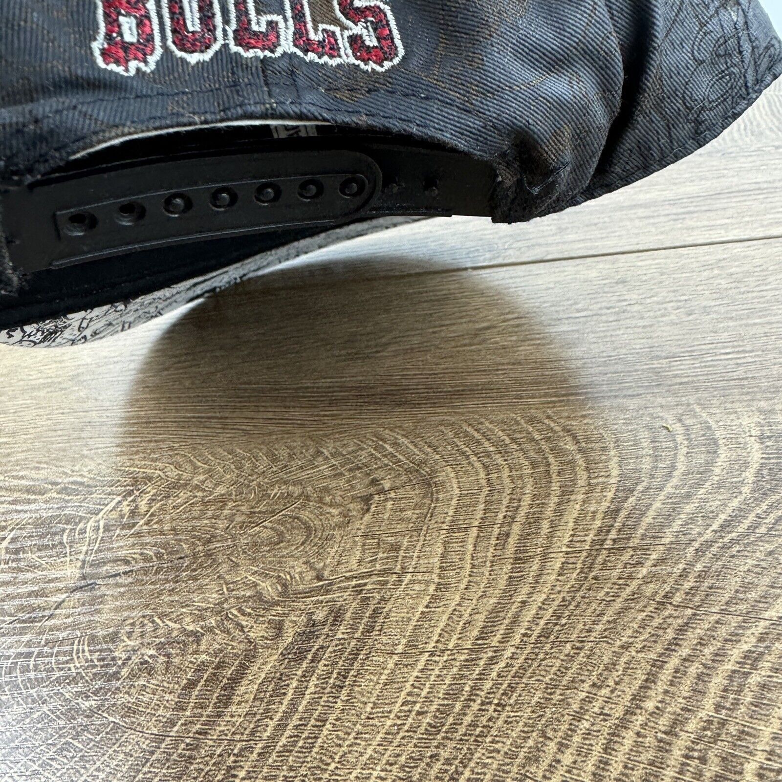 Other Chicago Bulls Snapback Hat Black Hat Adjustable Adult Size H Size ONE SIZE - 9 Thumbnail
