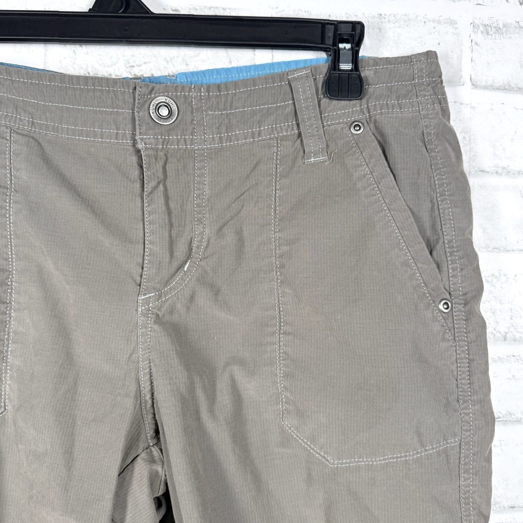 Vintage Kuhl Womens Hiking Pants Athletic Cropped Size 10 Size 32" / US 10 / IT 46 - 2 Thumbnail