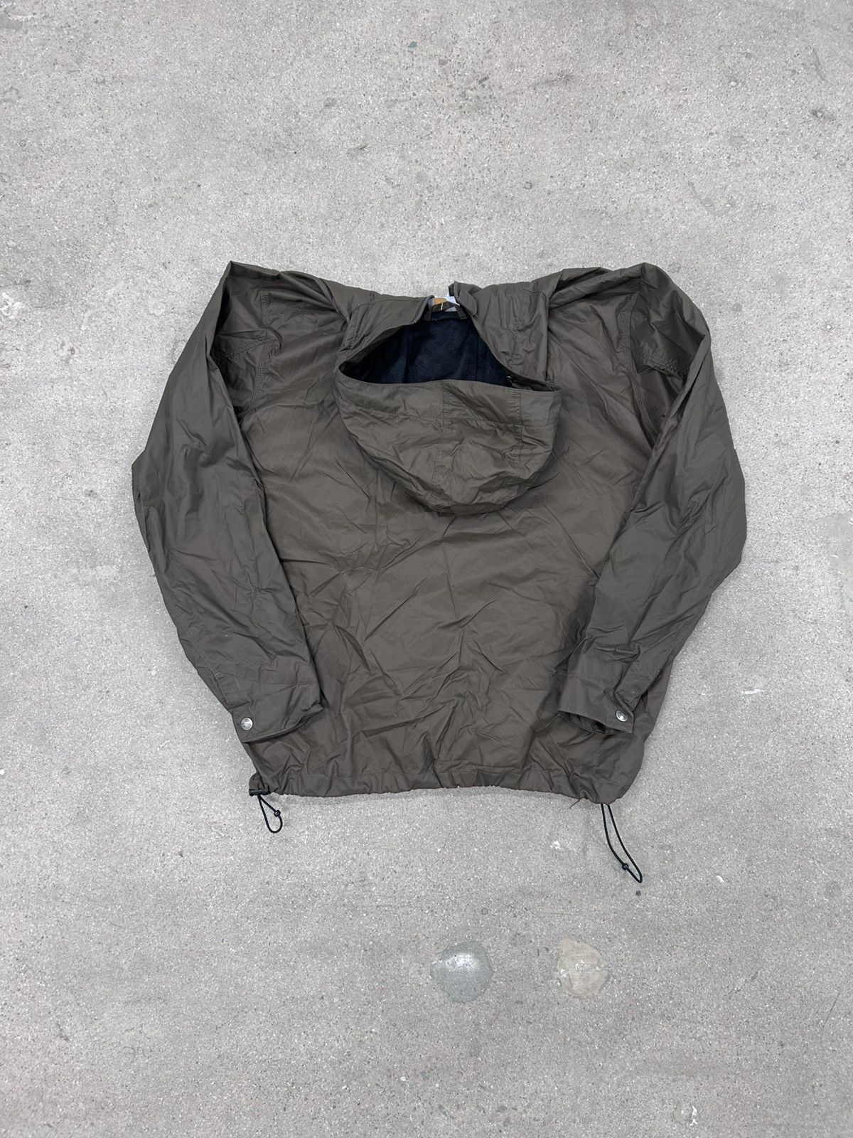 Carhartt × Vintage Vintage Y2K Carhartt Brown Windbreaker Jacket Size US L / EU 52-54 / 3 - 2 Thumbnail